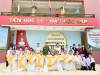 TRƯỜNG THCS HÀ HUY TẬP SINH HOẠT DƯỚI CỜ VỚI CHỦ ĐỀ: TUYÊN TRUYỀN PHÁP LUẬT VỀ TRẬT TỰ, AN TOÀN GIAO THÔNG CHO HỌC SINH