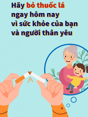 Cuộc thi Vẽ tranh kèm khẩu hiệu slogan phòng, chống tác hại của thuốc lá với Chủ đề “Thế giới không khói thuốc – smoke – free world”