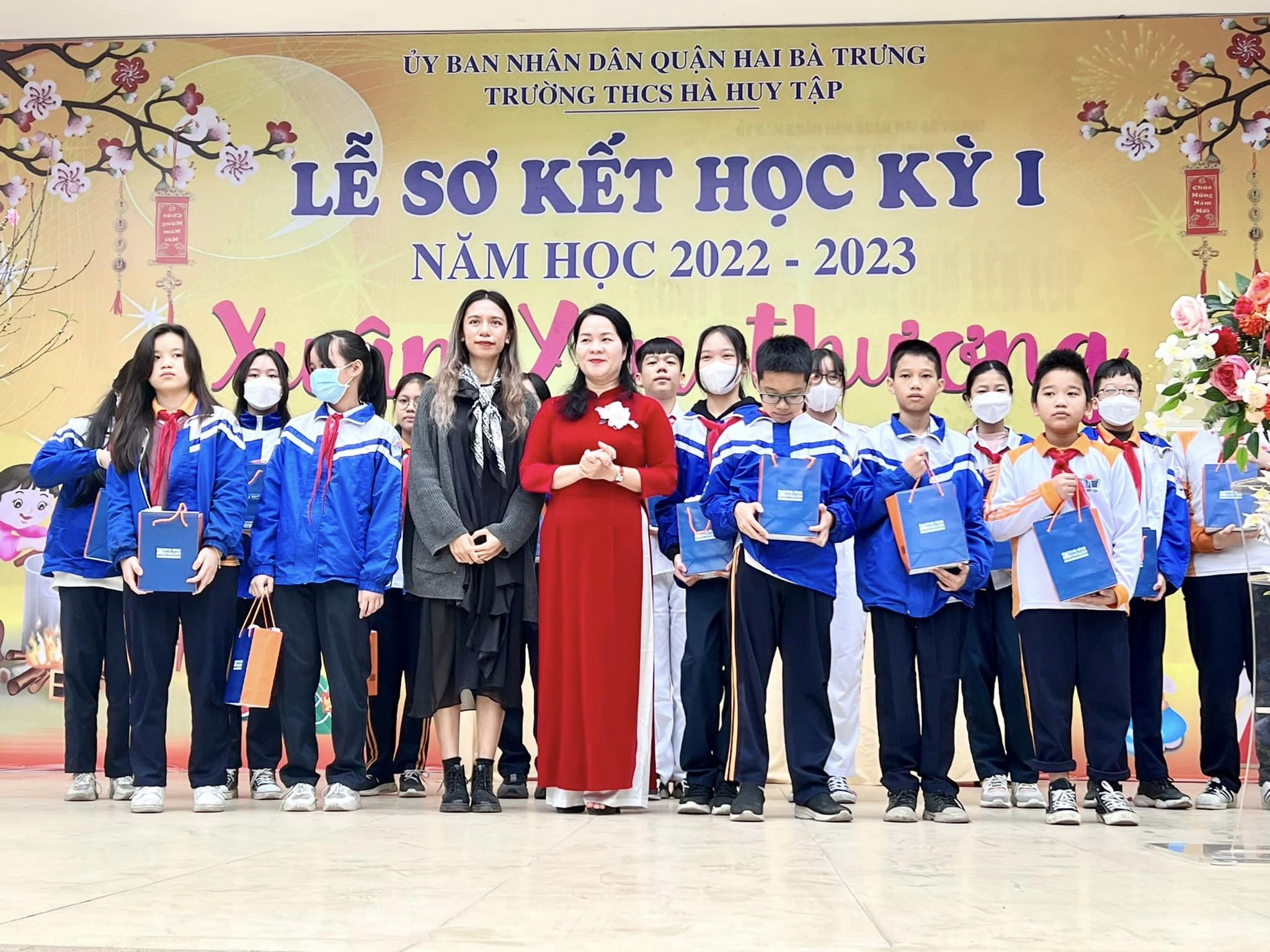LỄ SƠ KẾT HỌC KÌ I NĂM HỌC 2022-2023 CỦA TRƯỜNG THCS HÀ HUY TẬP ​​​​​​​