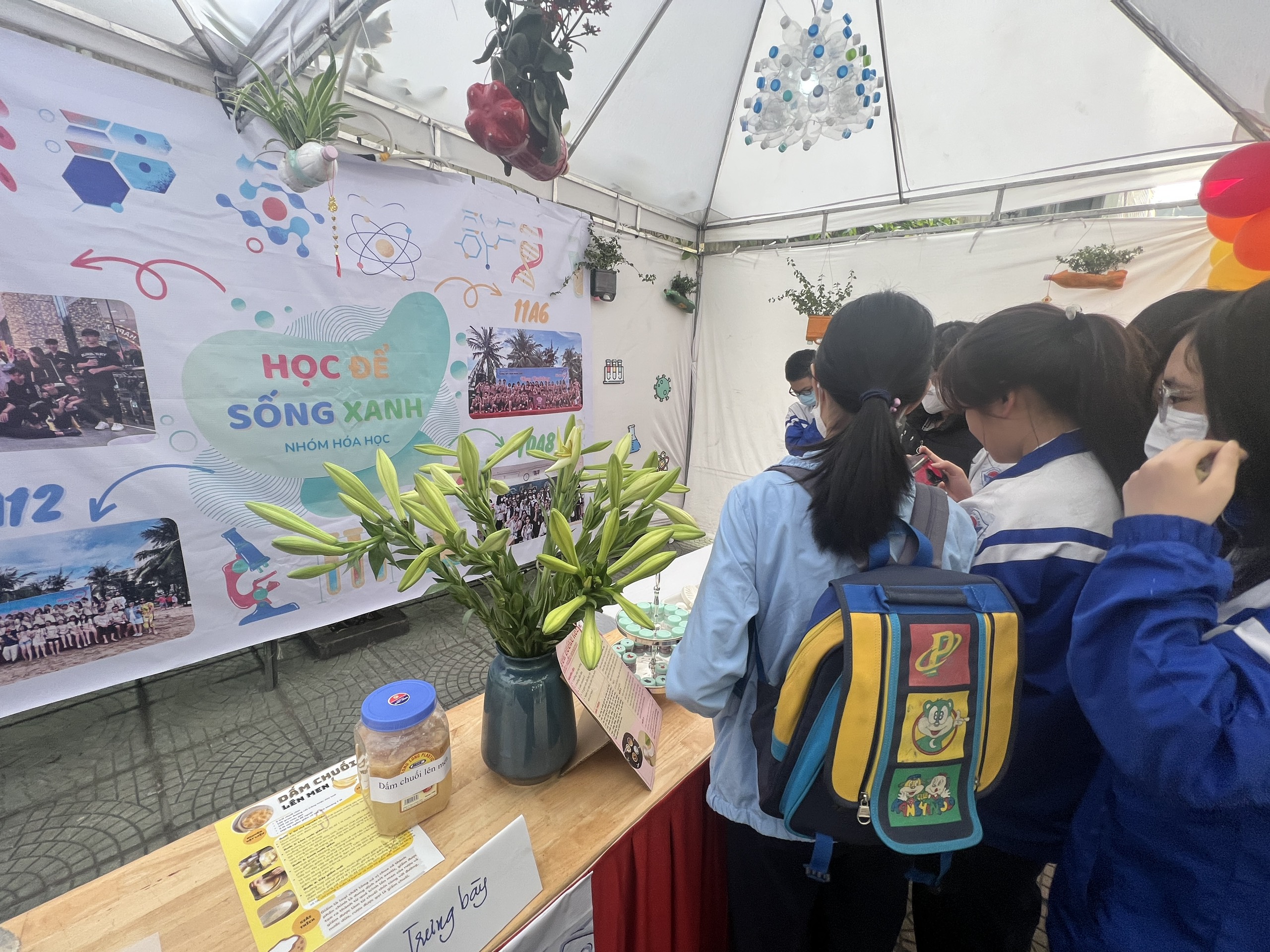 HỌC SINH TRƯỜNG THCS HÀ HUY TẬP THAM DỰ NGÀY HỘI STEM NĂM 2023