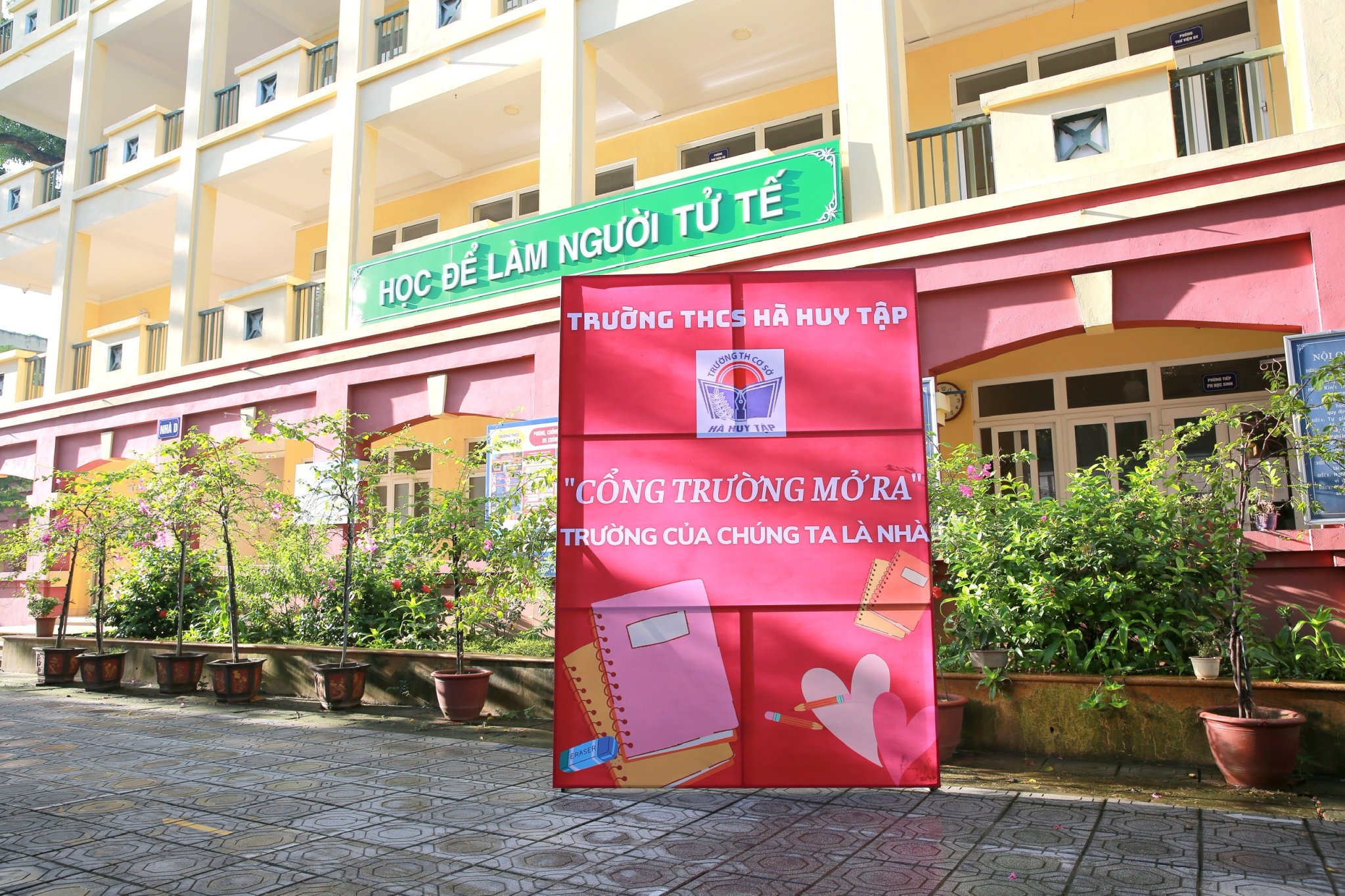 TRƯỜNG THCS HÀ HUY TẬP THÔNG BÁO VỀ VIỆC THỬ NGHIỆM TUYỂN SINH TRỰC TUYẾN NĂM HỌC 2023-2024